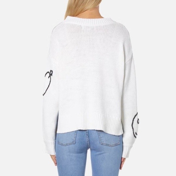 WILDFOX Women's Yr Dreams Duh Jumper in White XS - Picture 2 of 10